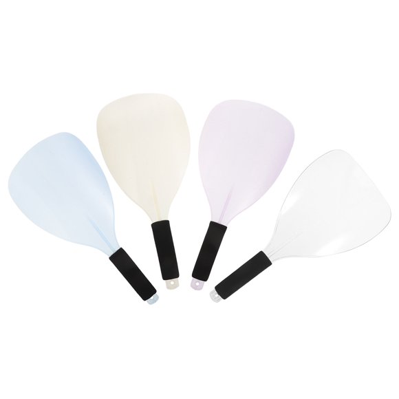 BESTYASH 4Ud Protector Facial Para Con Cubierta Plástica Transparente Para Y Corte De