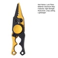 thumbnail image 7 of NIBOLOG Fishing Tool Scissors Sturdy Rotatable Portable Corrosive Resistant Strong Load Bearing Cut Fishing Line Aluminum Alloy Fishing Tied Hooks Pliers Outdoor Accessory, 7 of 7
