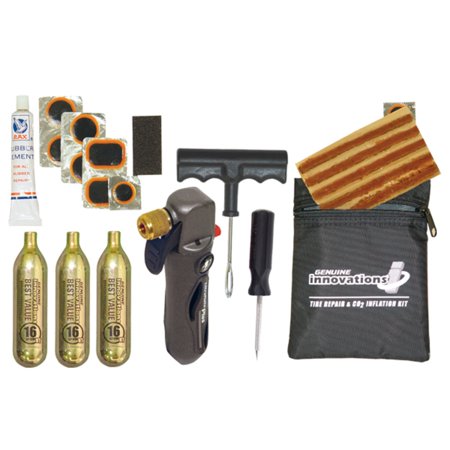 Repair Kits Digital Innovations - Innovations In Cycling G3516 Tire Repair and Inflation Kit