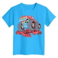 thumbnail image 4 of Gubotare Boys Shirts Baby and Toddler Boys' Animal Short Sleeve Graphic T-Shirts Sizes 5-6T (Sky Blue,5-6 Years), 4 of 4