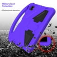 thumbnail image 3 of DWaybox Case for iPad Air 11‑inch (M4) 2026 Model A3460, Kids-Proof Shockproof EVA Cover with Handle Stand, Anti-Drop Design and Full Body Protection -Purple, 3 of 4
