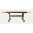 thumbnail image 4 of Jofran Carlyle Crossing Modern Rustic Solid Wood Extension 78" Dining Table, 4 of 5