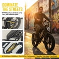 thumbnail image 2 of 1500W Electric Bike for Adults,35mph 48V 15.6AH 20" Fat Tire Electric Bicycle Full Suspension Moutain Ebike, UL2849, 2 of 6