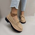 thumbnail image 5 of Women's Casual Shoes Stylish Casual Loafers with Heel and Platform - Versatile Footwear for Everyday Wear, 5 of 9