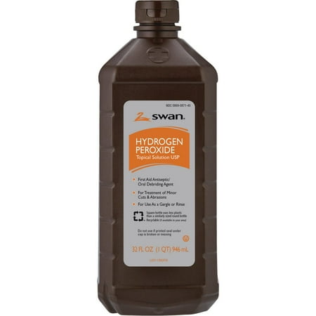 2PACK Swan 32 Oz. 3% Hydrogen Peroxide