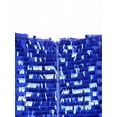 thumbnail image 7 of Alvivi Women's Sparkle Sequins Pencil Skirt Micro Mini Skirt Night Out Party Club Dance Skirts Blue M, 7 of 7