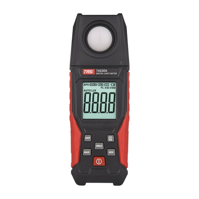 Medidor Digital profesional con retroiluminación, fotómetro luxómetro, pantalla de 4 dígitos, medidor de luz Digital para fotografía de plantación , Integrado 100000L Integrado 100000LUX