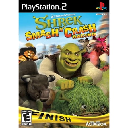 Shrek Smash N Crash Racing - Playstation 2