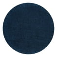 thumbnail image 3 of Unique Loom Solid Shag Collection Area Rug (12' 4" Round Sapphire Blue/Navy Blue), 3 of 7