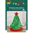 thumbnail image 4 of xiaxaixu Christmas Unisex Clown Cap, Stripe Pattern Elf Hat Costume Props, 4 of 4