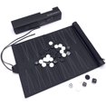 thumbnail image 2 of PU Travel Backgammon Games, Foldable Chess Board Games, Roll Up Travel Game, Portable Lightweight Backgammon Game Set, 2 of 7