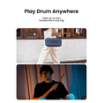 thumbnail image 3 of AeroBand Electronic Drum Set PocketDrum2 MAX（2025 Version）, Air Drum Sticks & Pedals & Bluetooth Adapter, 8 Tones and USB Midi(Earphone Included), 3 of 7