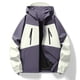 thumbnail image 4 of pstuiky manga larga para hombre, Chaqueta informal de hombre de color liso con capucha, manga larga y bolsillo con cremallera, estilo stormtrooper top de hombre m, 4 of 9