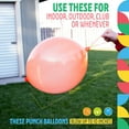 thumbnail image 5 of 50 Pack Punch Balloons  Mega Bulk Pack of Neon Assorted Color Punch Balloons that Measure 10 Inches., 5 of 7