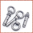 thumbnail image 4 of Expansion Screw Bolts, 304 Stainless Steel M6 M8 M10 M12 Lifting Ring Expansion Hook Screw Water Heater Expansion Bolt Swing Hook Hook(Dimensions:M12x80(2 PCS)) (Size : M6x120(10 PC (Size : M8x80(10, 4 of 5