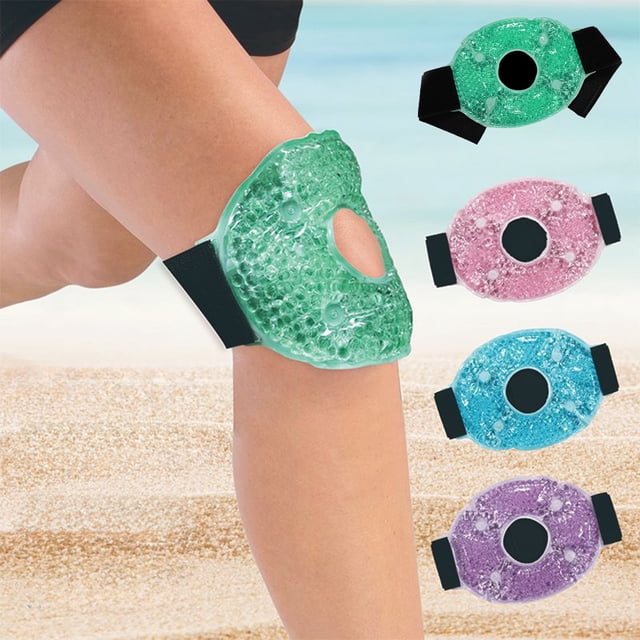 Bowayaoa Dual Purpose Hot Cold Pack for Injuries, Reusable Gel Ice Pack for Shoulder, Ankle, Knee, Leg Pain Relief, Sports Recovery Hot and Cold Compress Bag