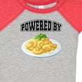 thumbnail image 4 of Inktastic Powered by Macaroni and Cheese Boys or Girls Baby Bodysuit, 4 of 5