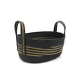 thumbnail image 1 of hometrends Oval 2-Tone Paper Basket Small, 1 of 1