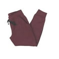 thumbnail image 3 of Victoria's Secret Pink Women Everyday Skinny Jogger Sweatpants Burgundy Logo Size Large New, 3 of 3
