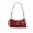Dark Cardinal, variant on Mini Ashton Shoulder Bag In Glazed Leather