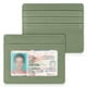 thumbnail image 1 of Tarjetero Fintie Slim, minimalista, de piel con bloqueo RFID, 1 of 7