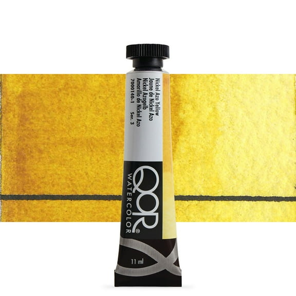 QoR Watercolor, 11 ml, Nickel Azo Yellow