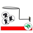 thumbnail image 2 of Multifunction Hat Caps Rack Sports Ball Holders Wall Organizer Rack Stand Mount for Football, 2 of 8