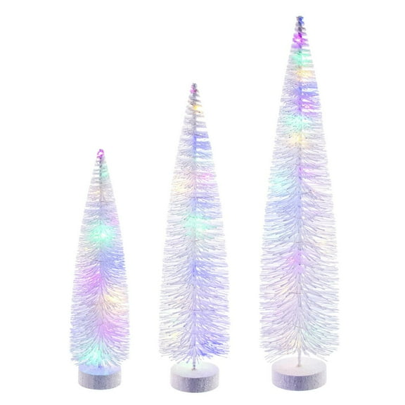 16"-20"-24" White Bottle Brush Multi Lts
