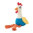thumbnail image 2 of Interactive Plush Squeaky Toy, Chicken-shaped, Suitable For All Dogs As A Teething And Chewing Toy, 2 of 8