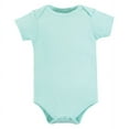 thumbnail image 6 of Hudson Baby Short Sleeve Bodysuits, 5-Pack, Newborn- 24 Months, 6 of 7