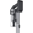 thumbnail image 4 of SAMSUG Jet 75 Complete Cordless Stick Vacuum Cleaner w/ Clean Station, Removable Battery, Lightweight, Powerful Cleaning for Hardwood Floors, Carpets, Area Rugs, VS20T7551P5/AA, Silver, 4 of 10