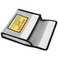thumbnail image 4 of Bags Flame Lipo Ya-2011 Model Airplane Lithium Battery Anti-Explosion Bag Double Layer Fire Bag Silver, 4 of 8