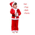 thumbnail image 1 of Ropa de Navidad para niños, disfraz de Papá Noel para bebés, traje de Navidad para niños pequeños, traje de mono para niños y niñas, fiesta de carnaval 130(6T) Gao Jinjia LED, 1 of 2