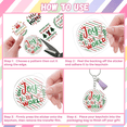 thumbnail image 4 of 160Pcs Acrylic Keychain kit with UV DTF Cold Transfer Stickers Black and Funny Phrases Waterproof Round DIY Acrylic Key Chain Blanks Set, 4 of 8
