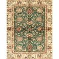 thumbnail image 1 of Ahgly Company Indoor Rectangle Abstract Ginger Brown Green Oriental Area Rugs, 8' x 12', 1 of 6