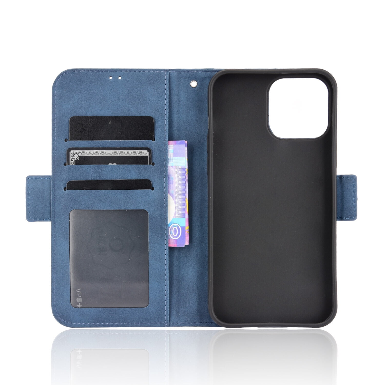 For Vodafone Smart V11 Multi Card Slots Leather Phone Case Flip