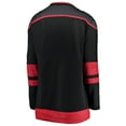 thumbnail image 3 of Women's Fanatics Black Carolina Hurricanes Home Breakaway Jersey, 3 of 3