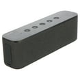onn. Large Indoor Portable Speaker with Bluetooth, Grey