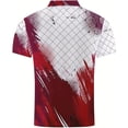 thumbnail image 2 of Mens Golf Shirt Fitted Athletic Collared Shirts Slim Fit Print Short Sleeve T-Shirts, 2 of 3