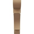 thumbnail image 2 of 2"W x 10"D x 10"H Thin New Brighton Rough Cedar Woodgrain TimberThane Corbel, Primed Tan, 2 of 6