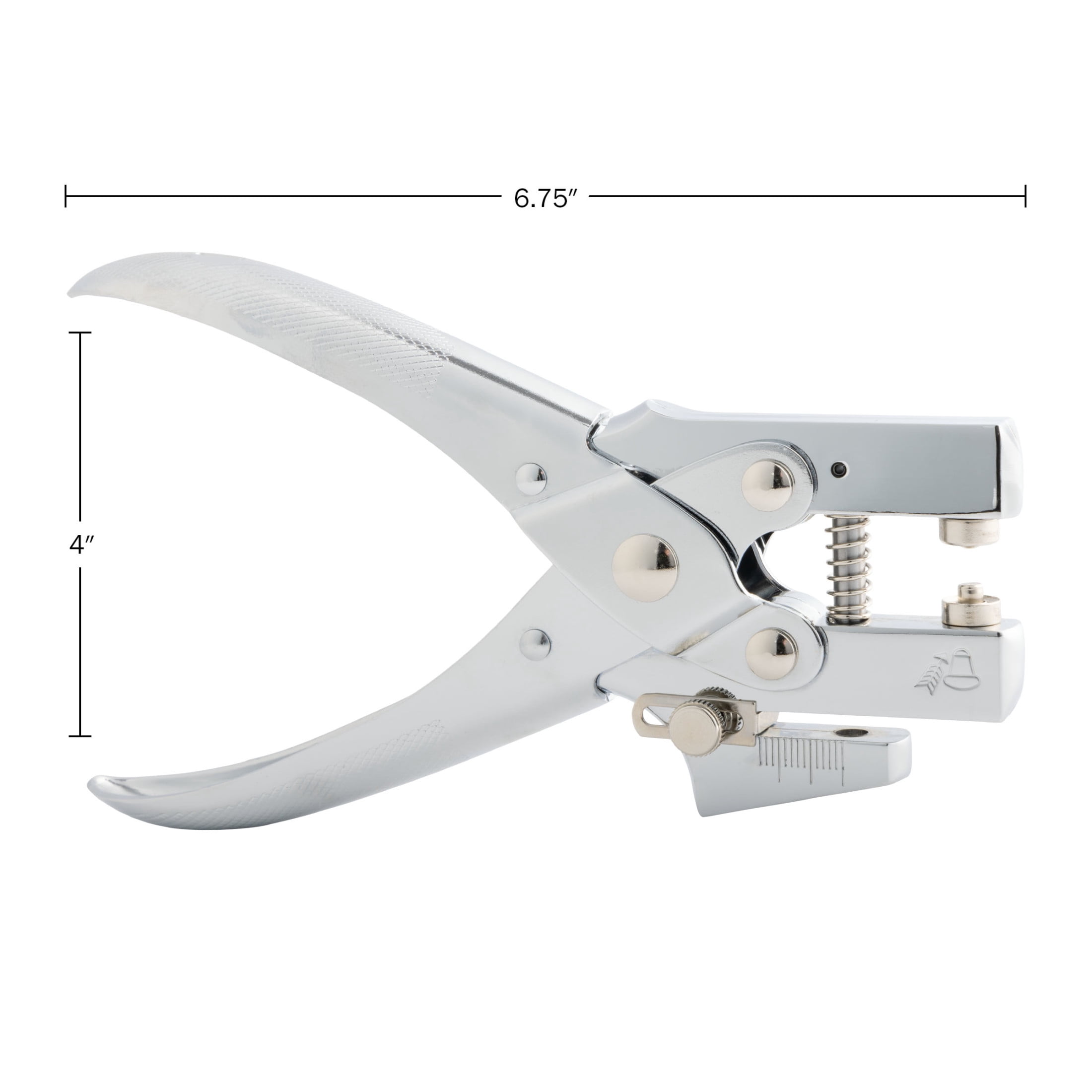 Kings County Tools Grommet Tool - Punches Then Rivets Paper, Cardboard, Plastic, and Leather