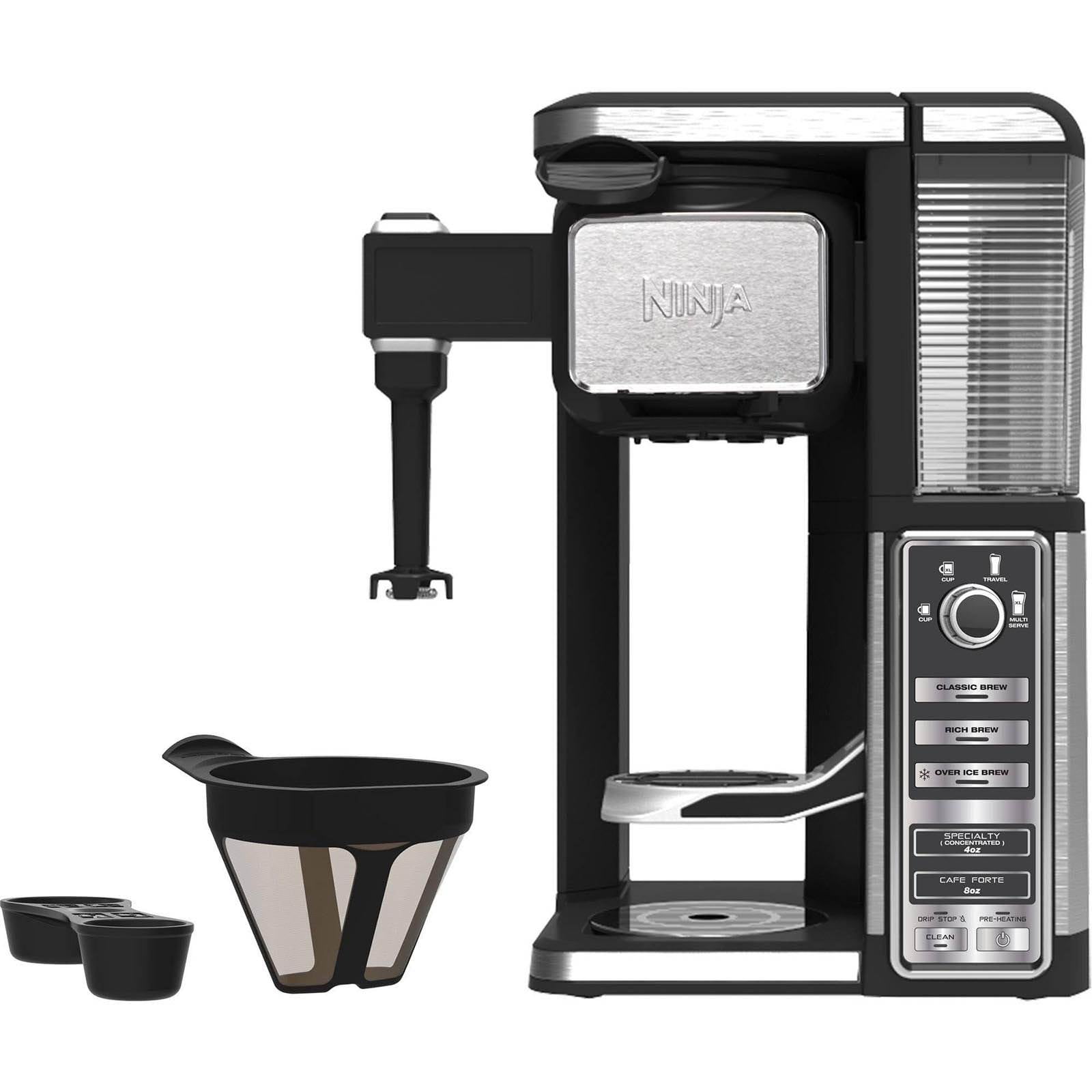 Ninja Single Serve, Pod Free Coffee Bar 
