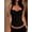 Black, variant on Women's Halter Corset Bustier Top, Ruched Sweetheart Neck Structured Bodice, Elegant Event Wedding Party Summer Dressy Tops