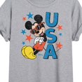 thumbnail image 3 of Disney - Americana - Mickey Sunglasses USA  - Juniors Ideal Flowy Muscle T-Shirt, 3 of 5