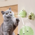 thumbnail image 4 of Bola de hierba gatera Methold para limpieza de dientes 3 piezas con cubierta antipolvo Juguetes para gatos, 4 of 6