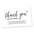 thumbnail image 1 of CSChome Thank You Cards 30Pcs Pink Thank You Notes Single Side Printed for Wedding Bridal Gift Baby Shower Business Graduation, 1 of 7