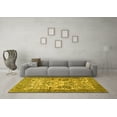 thumbnail image 3 of Ahgly Company Indoor Rectangle Animal Yellow Traditional Area Rugs, 2' x 3', 3 of 4