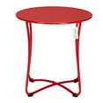 thumbnail image 2 of Veryke 18" x 18" Metal Round Patio Side Table, Anti-Rust Outdoor End Table for Porch Garden Coffee - Red, 2 of 4