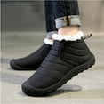 thumbnail image 7 of Earlde Men's Women's Winter Warm Slippers with Fuzzy Plush Lining Slip on House Shoes with Indoor Outdoor Anti-Skid Rubber Sole, 7 of 7