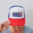 thumbnail image 6 of CafePress - KOREA VETERAN - Adjustable Unisex Printed Trucker Hat with Mesh Back, 6 of 10
